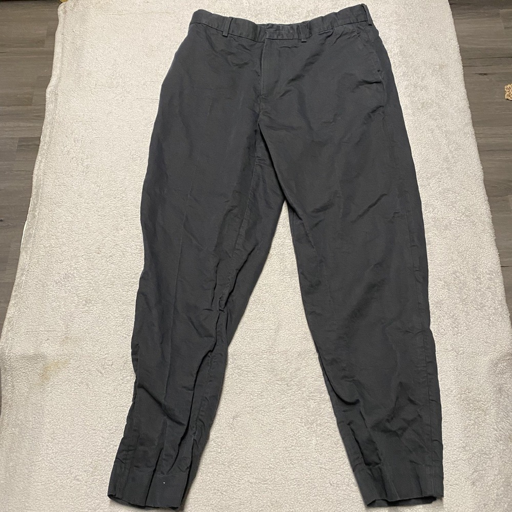 COS Pants Womens 32R Black Linen Blend Trouser Casual